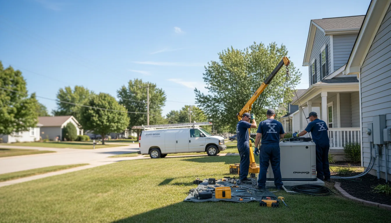 Generator Installation in Harrisville, MS near me